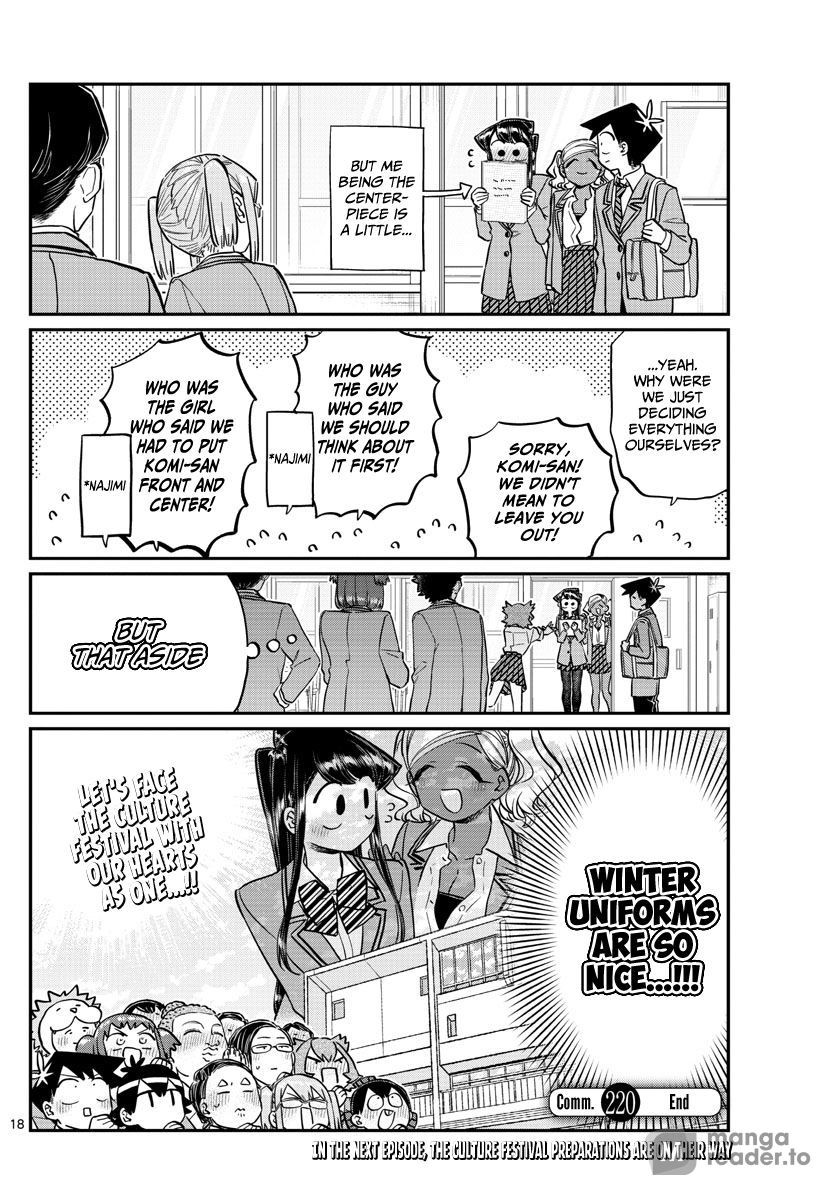 Komi Can’t Communicate, Chapter 220 image 10